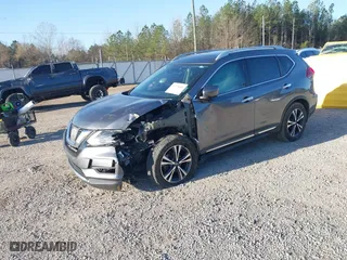 2017 Nissan Rogue S with VIN 5N1AT2MT1HC760987, listed as a IAAI auction lot 41774696 with 127,547 mi miles. Bid and sale history available at carsss.com. Image 21.
