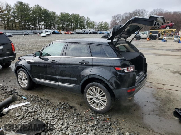 2013 Land Rover Range Rover Evoque Prestige Premium with VIN SALVV2BG1DH709534, listed as a Copart auction lot 49584415 with 124,245 mi miles and Salvage Title. Bid and sale history available at carsss.com. Image 2.