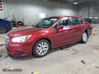 2016 Subaru Legacy 2.5i Premium with VIN 4S3BNBE66G3015632, listed as a Copart auction lot 52251175 with 62,709 mi miles and Non Repairable. Bid and sale history available at carsss.com. Image 1.