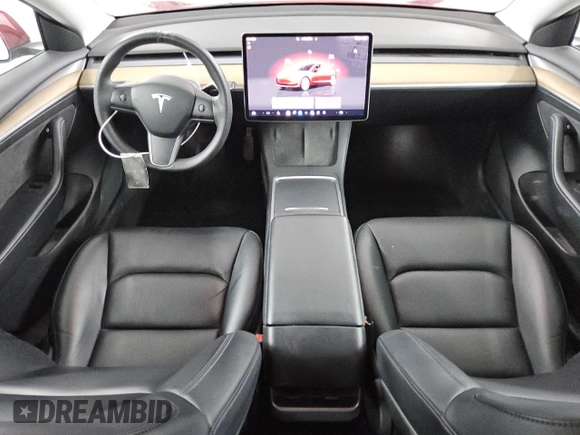 2022 Tesla Model 3 Long Range z VIN 5YJ3E1EBXNF291047, wystawiony jako Copart lot #59389825 z przebiegiem 103 980 mil mil oraz Czysty tytuł • Clean title. Historia ofert i sprzedaży dostępna na DreamBid. Obrazek 8.