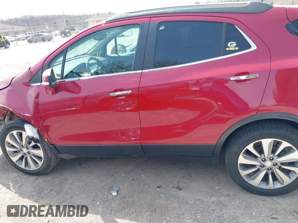 2019 Buick Encore Preferred with VIN KL4CJASB8KB891431, listed as a IAAI auction lot 42119075 with 114,665 mi miles. Bid and sale history available at carsss.com. Image 14.
