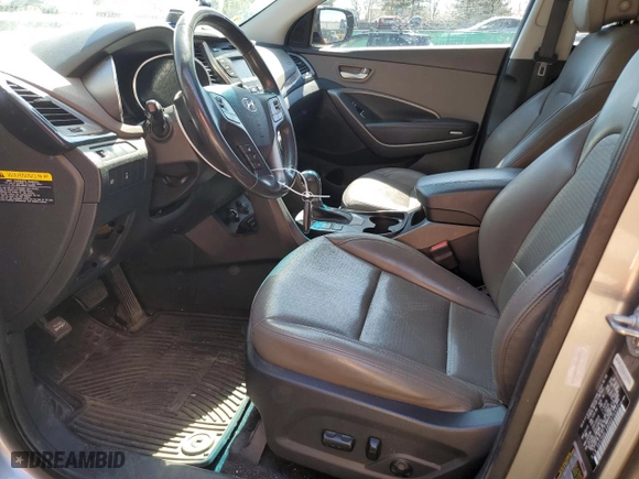 2013 Hyundai Santa Fe 2.0T Sport with VIN 5XYZUDLA8DG075522, listed as a Copart auction lot 50443685 with 146,476 mi miles and Clean Title. Bid and sale history available at carsss.com. Image 7.