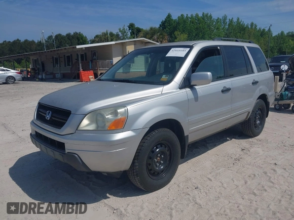 2003 Honda Pilot EX with VIN 2HKYF18653H508827, listed as a IAAI auction lot 42010185 with 236,436 mi miles and . Bid and sale history available at DreamBid. Image 2.