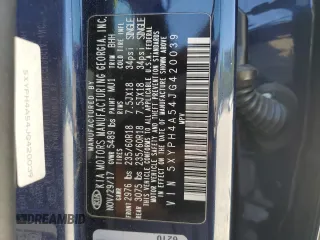 2018 Kia Sorento EX with VIN 5XYPH4A54JG420039, listed as a Copart auction lot 53338545 with 225,021 mi miles and Salvage title. Bid and sale history available at DreamBid. Image 15.