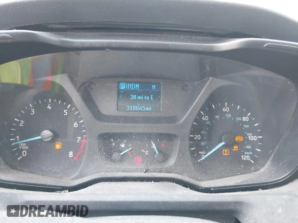 2018 Ford Transit with VIN 1FTYR2CM4JKA25671, listed as a IAAI auction lot 42086863 with 318,045 mi miles. Bid and sale history available at carsss.com. Image 7.