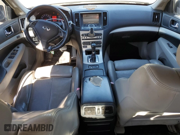 2007 Infiniti G35 Journey with VIN JNKBV61E67M724767, listed as a Copart auction lot 74727164 with 177,423 mi miles and Salvage Title. Bid and sale history available at DreamBid. Image 8.