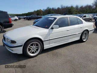 2001 BMW 7 Series 740iA with VIN WBAGG83431DN84652, listed as a Copart auction lot 64172434 with 75,598 mi miles and Salvage Title. Bid and sale history available at carsss.com. Image 1.