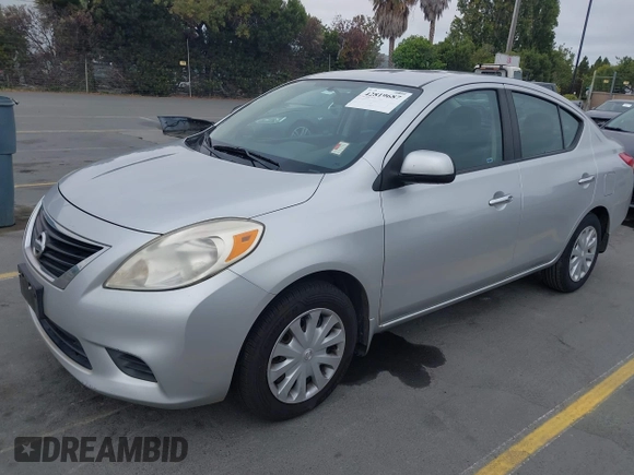 2012 Nissan Versa SV with VIN 3N1CN7AP8CL871788, listed as a IAAI auction lot 42819687 with 71,033 mi miles and . Bid and sale history available at DreamBid. Image 2.