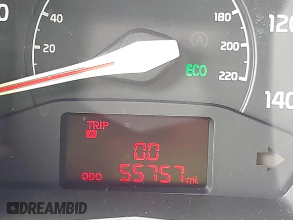 2013 Kia Rio LX with VIN KNADM4A31D6310504, listed as a IAAI auction lot 41579952 with 55,757 mi miles and . Bid and sale history available at DreamBid. Image 16.