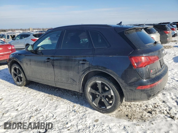 2019 Audi SQ5 Premium Plus with VIN WA1B4AFY3K2006019, listed as a Copart auction lot 41562205 with 43,746 mi miles and Clean Title. Bid and sale history available at carsss.com. Image 2.