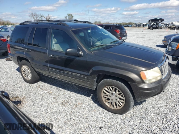 2004 Jeep Grand Cherokee Limited with VIN 1J4GW58S14C372462, listed as a Copart auction lot 46315905 with 151,863 mi miles and Salvage title. Bid and sale history available at DreamBid. Image 4.