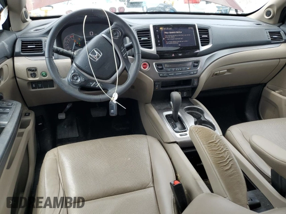 2019 Honda Ridgeline RTL-T with VIN 5FPYK3F65KB026342, listed as a Copart auction lot 65613715 with 70,622 mi miles and Clean title. Bid and sale history available at DreamBid. Image 8.