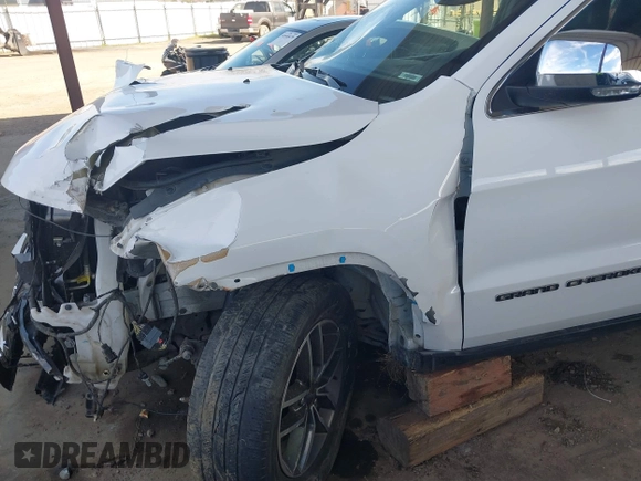 2020 Jeep Grand Cherokee Limited with VIN 1C4RJEBG6LC245478, listed as a IAAI auction lot 41637410 with 100,062 mi miles. Bid and sale history available at carsss.com. Image 6.