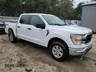 2021 Ford F-150 XL with VIN 1FTFW1E55MKE07437, listed as a Copart auction lot 86505164 with 53,632 mi miles and Non Repairable. Bid and sale history available at carsss.com. Image 4.