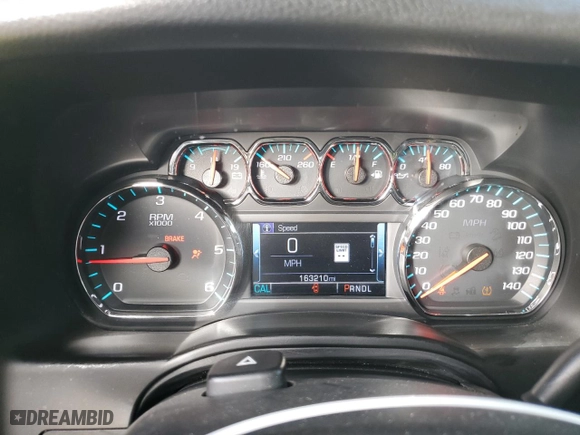2017 Chevrolet Suburban LT with VIN 1GNSCHKCXHR233937, listed as a Copart auction lot 86526814 with 163,210 mi miles and Salvage Title. Bid and sale history available at carsss.com. Image 9.