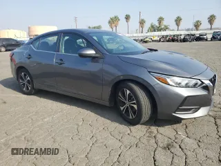 2021 Nissan Sentra SV with VIN 3N1AB8CV7MY254517, listed as a Copart auction lot 62609675 with 66,561 mi miles and Non repairable. Bid and sale history available at DreamBid. Image 4.