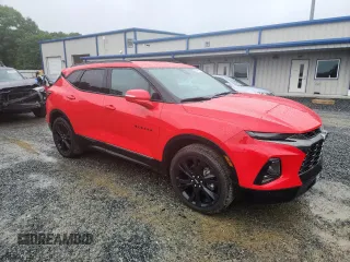 2021 Chevrolet Blazer RS z VIN 3GNKBERS2MS522333, wystawiony jako Copart lot #58483965 z przebiegiem 86 017 mil mil oraz Szkoda całkowita • Salvage title. Historia ofert i sprzedaży dostępna na DreamBid. Obrazek 4.