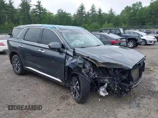 2021 Hyundai Palisade SEL with VIN KM8R2DHE0MU330045, listed as a IAAI auction lot 42432760 with 117,425 mi miles and . Bid and sale history available at DreamBid. Image 1.