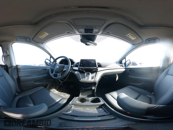2024 Honda Odyssey EX-L with VIN 5FNRL6H6XRB070789, listed as a IAAI auction lot 41333384 with 6,553 mi miles and . Bid and sale history available at DreamBid. Image 19.