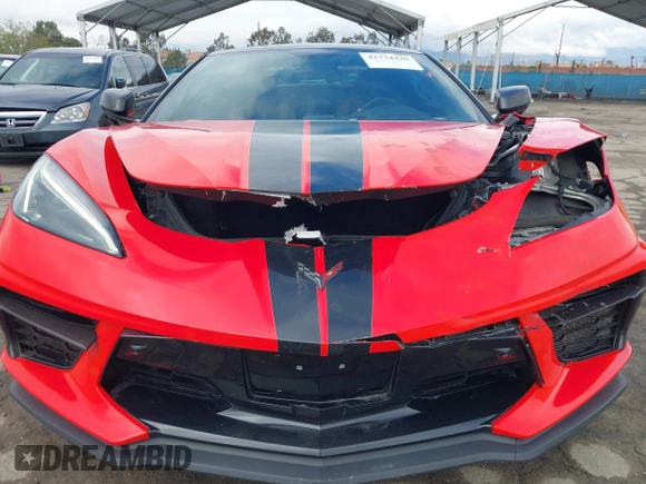 2020 Chevrolet Corvette 2LT with VIN 1G1Y73D46L5115960, listed as a IAAI auction lot 41774420 with 34,413 mi miles. Bid and sale history available at carsss.com. Image 6.