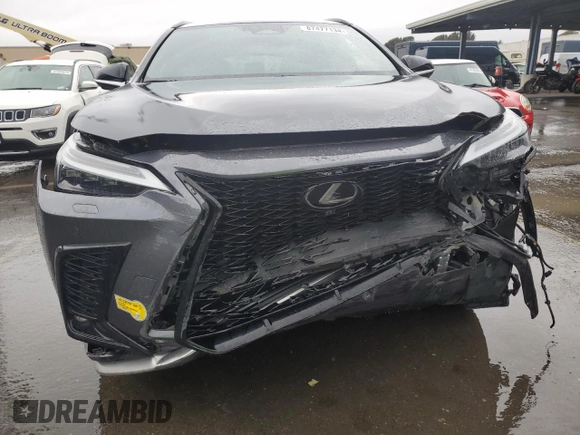 2022 Lexus NX with VIN JTJKKCFZ8N2007717, listed as a Copart auction lot 87477134 with 39,397 mi miles and Salvage Title. Bid and sale history available at carsss.com. Image 5.