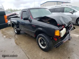 2001 Ford Ranger XL with VIN 1FTYR10D13PB37414, listed as a Copart auction lot 46249125 with 148,512 mi miles and Non Repairable. Bid and sale history available at carsss.com. Image 4.