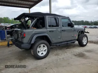 2019 Jeep Wrangler Unlimited Sport Altitude with VIN 1C4HJXDG6KW585358, listed as a Copart auction lot 54000665 with Not provided miles and Salvage title. Bid and sale history available at DreamBid. Image 3.
