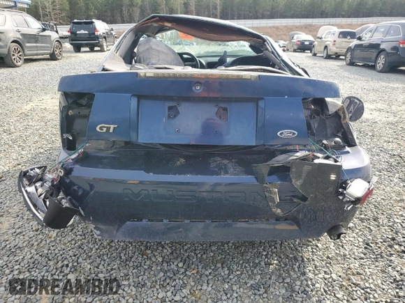 2003 Ford Mustang GT Deluxe with VIN 1FAFP42X23F321777, listed as a Copart auction lot 45707565 with 0 mi miles and Salvage Title. Bid and sale history available at carsss.com. Image 6.