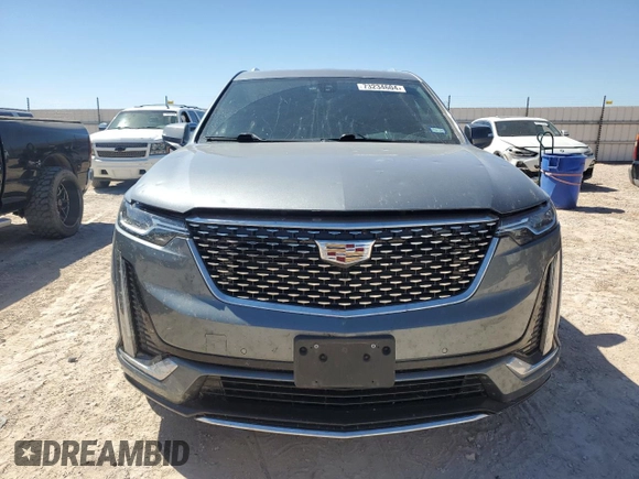 2021 Cadillac XT6 Luxury with VIN 1GYKPAR49MZ225612, listed as a Copart auction lot 73234604 with 78,852 mi miles and Clean title. Bid and sale history available at DreamBid. Image 5.