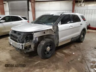 2014 Ford Utility Police Interceptor with VIN 1FM5K8AR4EGA55198, listed as a Copart auction lot 79097604 with 213,175 mi miles and Clean Title. Bid and sale history available at carsss.com. Image 1.