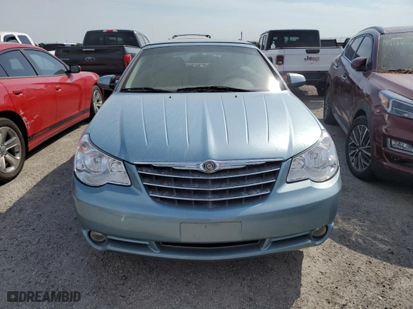 2009 Chrysler Sebring Limited with VIN 1C3LC65V29N568427, listed as a Copart auction lot 76250754 with 0 mi miles and Non Repairable. Bid and sale history available at carsss.com. Image 5.