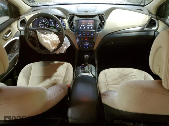 2017 Hyundai Santa Fe 2.4L with VIN 5NMZUDLB1HH013853, listed as a Copart auction lot 62577715 with 65,336 mi miles and Salvage title. Bid and sale history available at DreamBid. Image 8.
