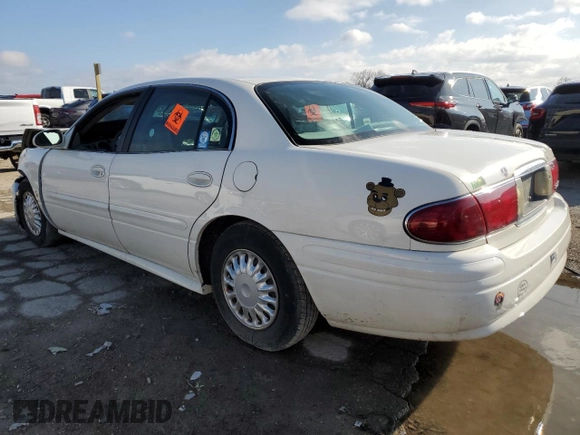 2003 Buick LeSabre Custom with VIN 1G4HP52KX3U123856, listed as a Copart auction lot 50198225 with 0 mi miles and Salvage Title. Bid and sale history available at carsss.com. Image 2.