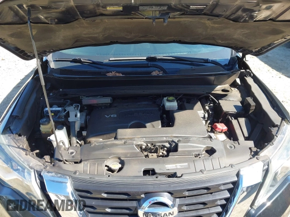 2017 Nissan Pathfinder S with VIN 5N1DR2MN2HC644842, listed as a IAAI auction lot 41654146 with 153,020 mi miles. Bid and sale history available at carsss.com. Image 10.