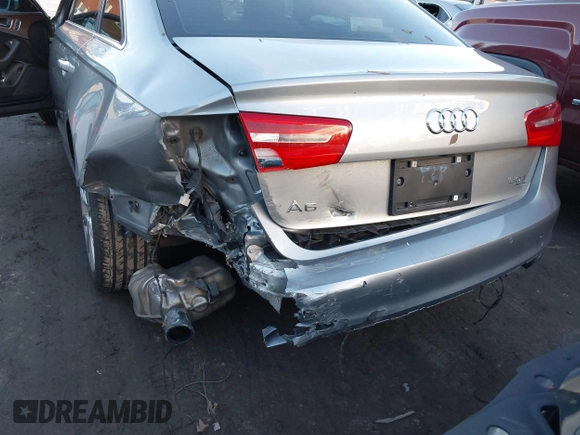 2015 Audi A6 3.0T Premium Plus with VIN WAUFGAFC1FN018657, listed as a IAAI auction lot 41163038 with 109,331 mi miles. Bid and sale history available at carsss.com. Image 6.