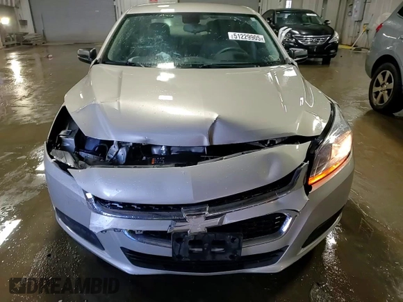 2015 Chevrolet Malibu LS with VIN 1G11B5SL2FF108086, listed as a Copart auction lot 51229905 with 132,275 mi miles and Salvage Title. Bid and sale history available at DreamBid. Image 13.