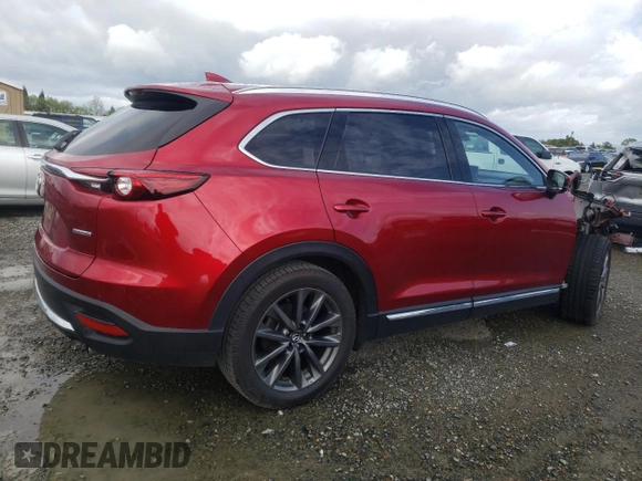 2020 Mazda CX-9 Signature with VIN JM3TCBEY4L0407328, listed as a Copart auction lot 50994685 with 65,761 mi miles and Salvage Title. Bid and sale history available at carsss.com. Image 3.