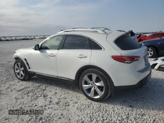 2012 Infiniti FX with VIN JN8BS1MW8CM180207, listed as a Copart auction lot 73530914 with 151,948 mi miles and Salvage Title. Bid and sale history available at DreamBid. Image 2.