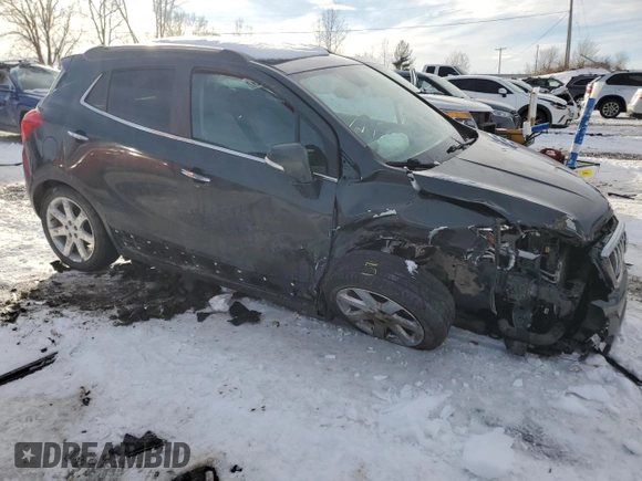2016 Buick Encore Leather with VIN KL4CJCSB3GB753217, listed as a Copart auction lot 42583085 with 33,394 mi miles and Clean Title. Bid and sale history available at DreamBid. Image 4.