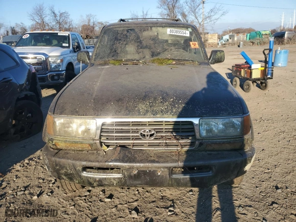 1997 Toyota Land Cruiser with VIN JT3HJ85J4V0152780, listed as a Copart auction lot 80389554 with 162,639 mi miles and Clean Title. Bid and sale history available at carsss.com. Image 5.