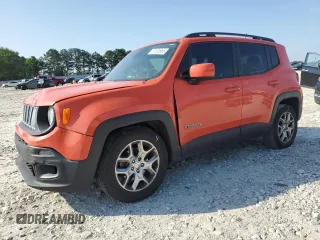 2018 Jeep Renegade Latitude z VIN ZACCJABB0JPH67244, wystawiony jako Copart lot #57635965 z przebiegiem 163 256 mil mil oraz Szkoda całkowita • Salvage title. Historia ofert i sprzedaży dostępna na DreamBid. Obrazek 1.