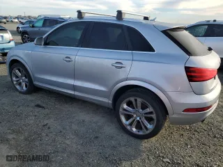 2015 Audi Q3 2.0T Premium Plus with VIN WA1BFCFSXFR002032, listed as a Copart auction lot 45018675 with 157,989 mi miles and Clean Title. Bid and sale history available at carsss.com. Image 2.