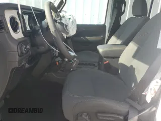2025 Jeep Wrangler Sahara with VIN 1C4PJXEN5SW526553, listed as a Copart auction lot 54754885 with Not Provided miles and Clean Title. Bid and sale history available at DreamBid. Image 7.