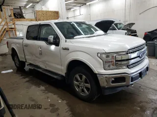 2018 Ford F-150 XL with VIN 1FTFW1EG6JFC02053, listed as a Copart auction lot 88957975 with 222,033 mi miles and Salvage Title. Bid and sale history available at carsss.com. Image 4.