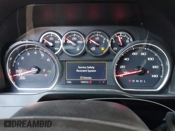 2021 Chevrolet Silverado 1500 Custom with VIN 1GCPWBEK4MZ240950, listed as a IAAI auction lot 41934030 with 109,372 mi miles and . Bid and sale history available at DreamBid. Image 7.