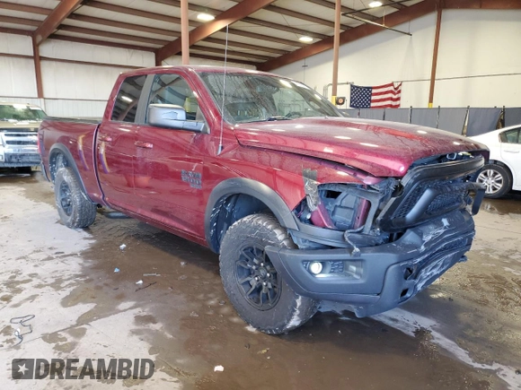 2021 Ram 1500 Classic Warlock with VIN 1C6RR7GGXMS562367, listed as a Copart auction lot 41747475 with 142,244 mi miles and Salvage Title. Bid and sale history available at carsss.com. Image 4.