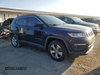 2018 Jeep Compass Latitude z VIN 3C4NJCBB5JT186724, wystawiony jako Copart lot #62260775 z przebiegiem 178 011 mil mil oraz Czysty tytuł • Clean title. Historia ofert i sprzedaży dostępna na DreamBid. Obrazek 4.