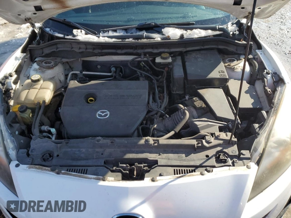 2011 Mazda 3 i Touring with VIN JM1BL1VF1B1357056, listed as a Copart auction lot 87734455 with 142,103 mi miles and Salvage Title. Bid and sale history available at carsss.com. Image 11.