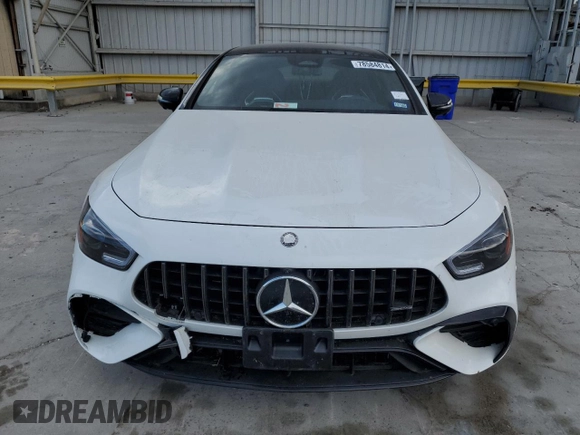 2024 Mercedes-Benz AMG GT 53 с VIN W1K7X6BB8RV000216, выставлен на аукционе Copart как лот 78584814 с пробегом 7 421 миль миль и Списание • Salvage title. История ставок и продаж доступна на DreamBid. Изображение 5.