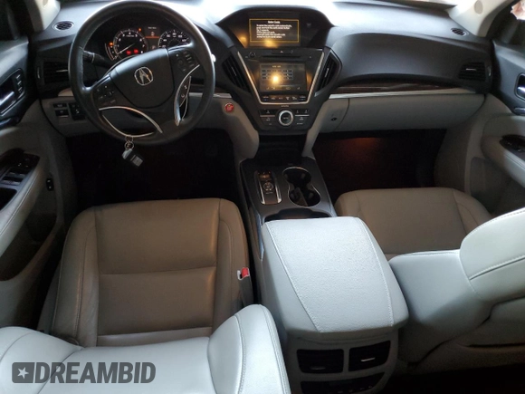 2017 Acura MDX with VIN 5FRYD3H31HB010863, listed as a Copart auction lot 63474185 with 99,706 mi miles and Salvage title. Bid and sale history available at DreamBid. Image 8.